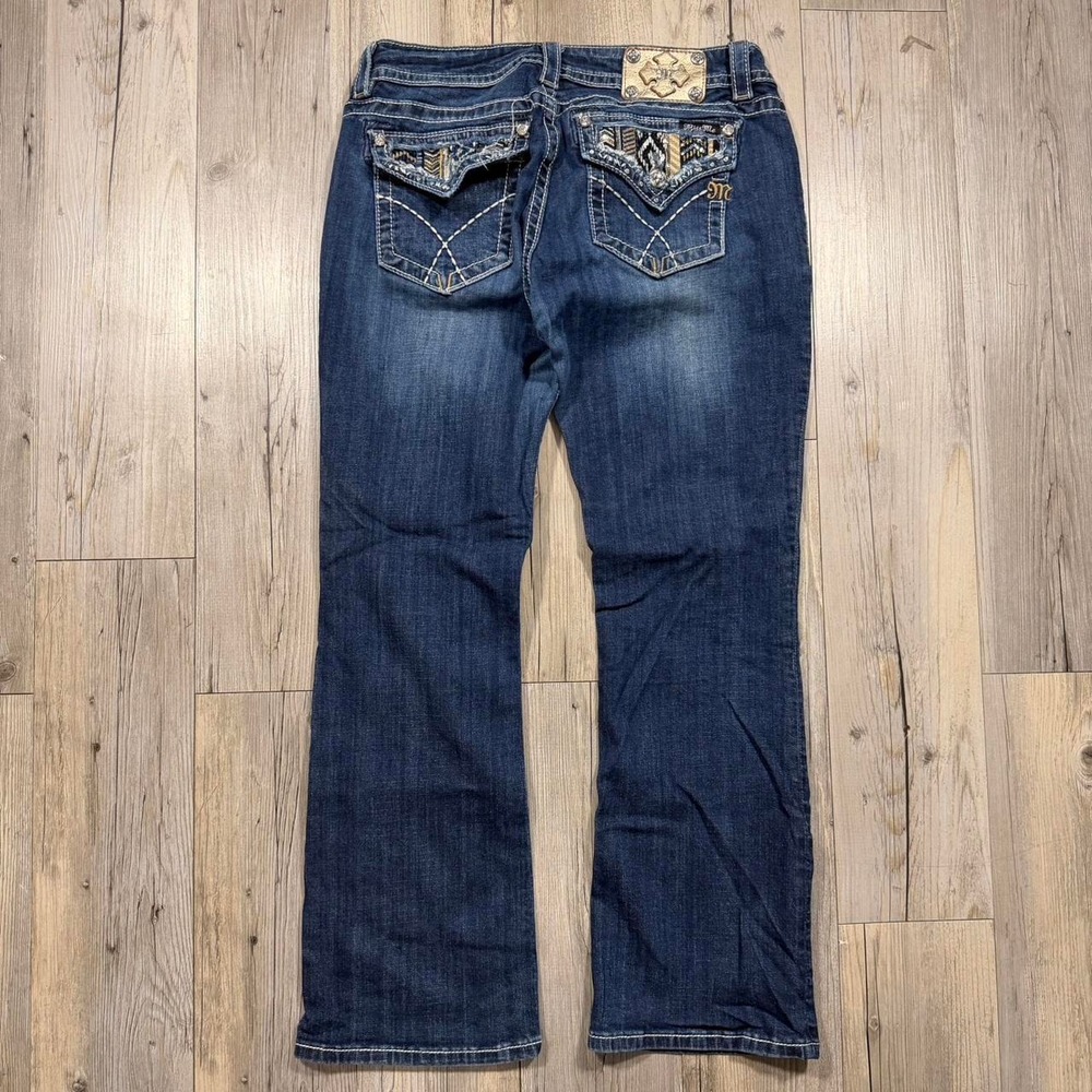 Miss Me blue bootcut jeans